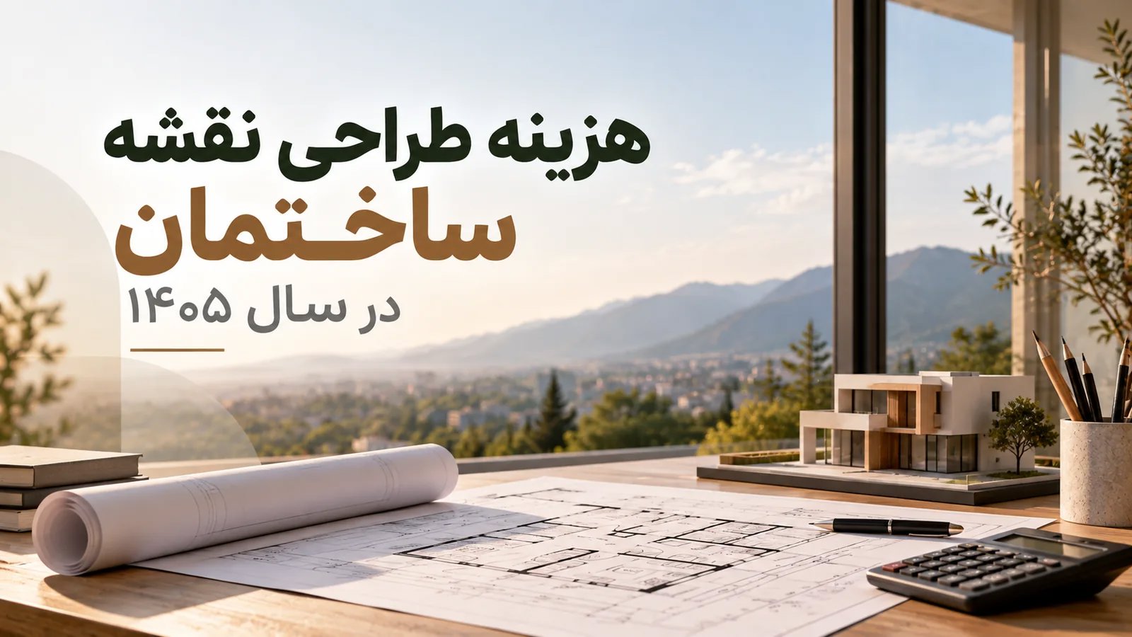 هزینه طراحی نقشه ساختمان در سال ۱۴۰۵