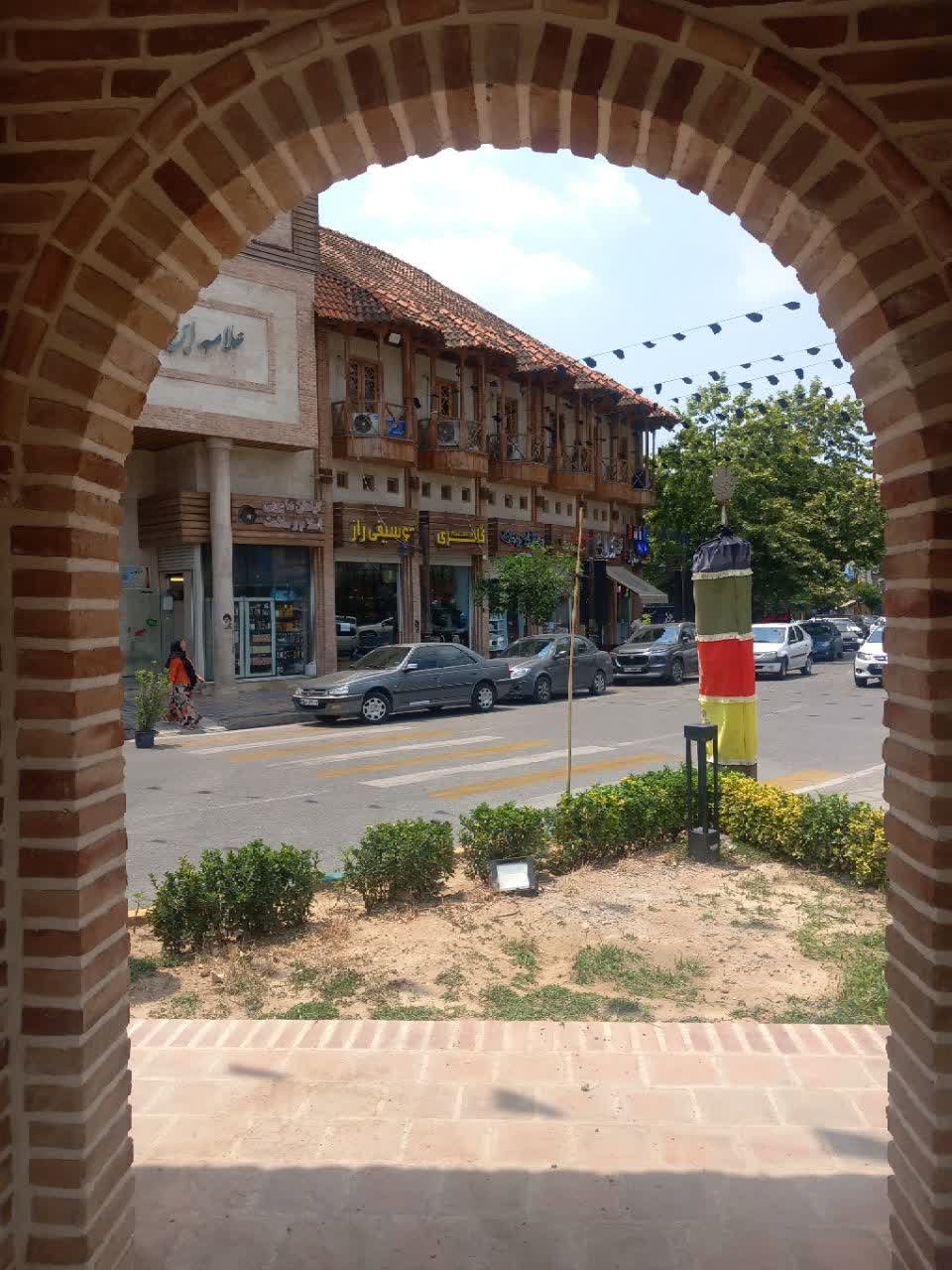 تصویر پروژه میدان علامه شهر آشوب ساری